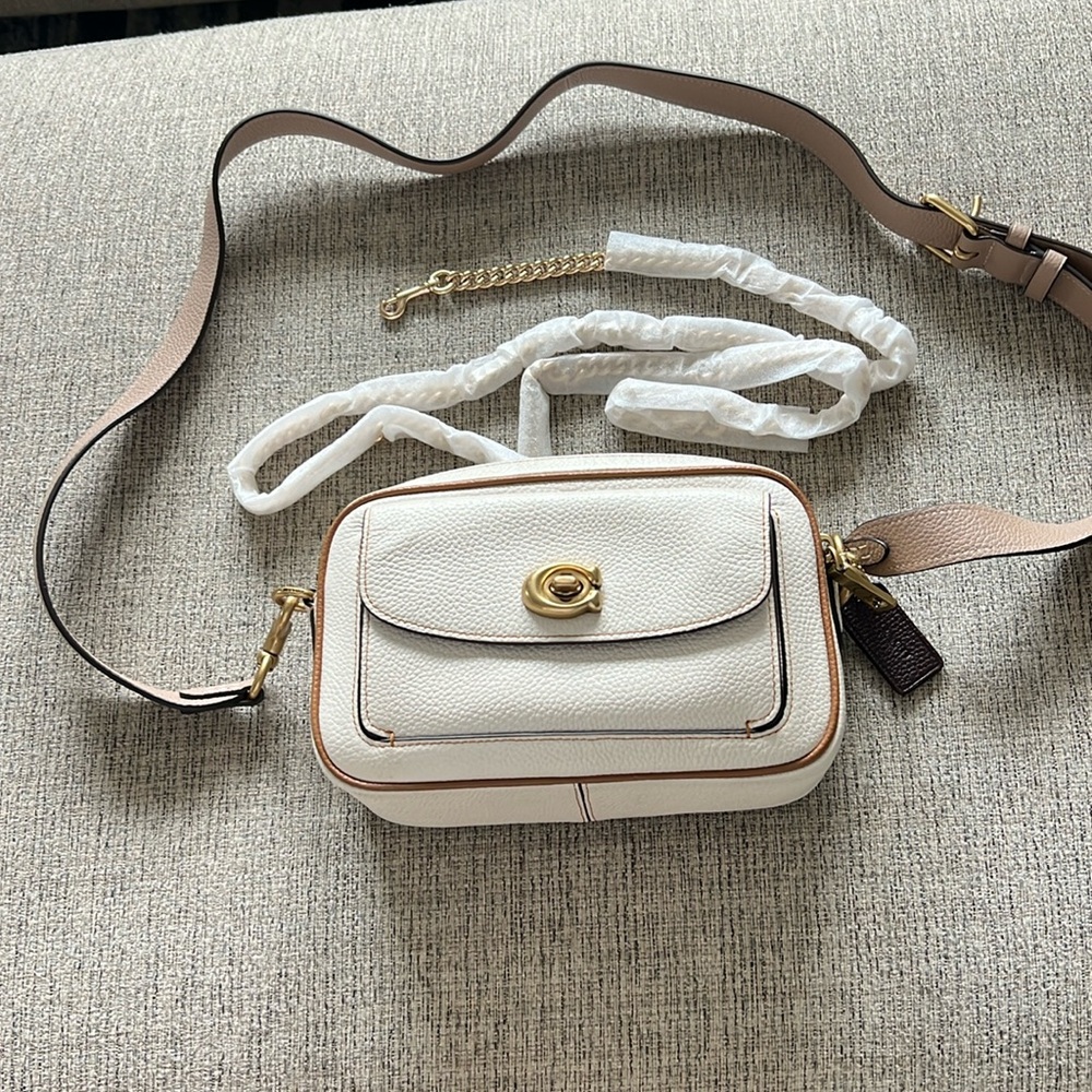 Coach Willow Camera Crossbody Bag In Colorblock